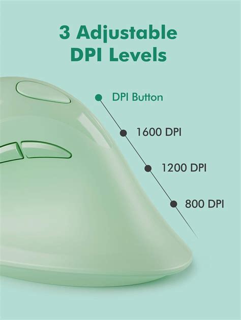 Usb And Type C Dual Receiver Wireless Mouse Ergonomic Vertical Wireless