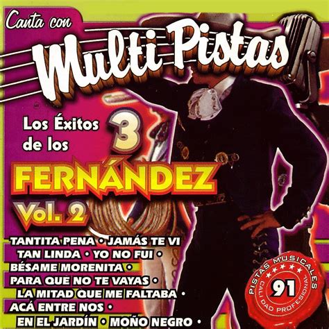 Canta Con Multi Pistas Los Éxitos De Los 3 Fernadez Vol 2 Karaoke