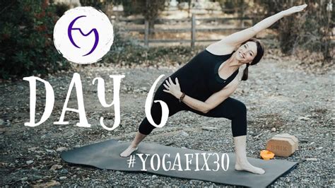 Total Body Yoga Flow Day 6 Workout With Fightmaster Yoga YogaFix30