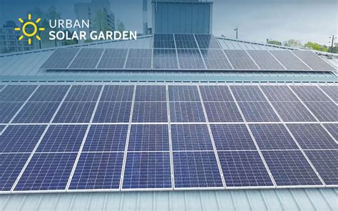 Urban Solar Garden Installation Video For City Public Works Yard