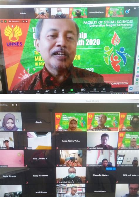 Fis Unnes Sukses Adakan Webinar Dan Raih Juara Lomba Esai Tingkat