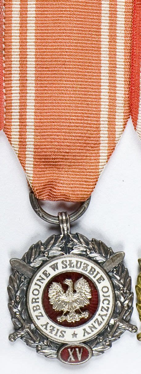 Medal Siły Zbrojne w Służbie Ojczyzny XV lat Aukcja 141 DESA