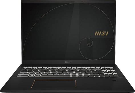 Intel Core I G Tiger Lake Refresh Cpu Debuts In Msi Summit Laptop