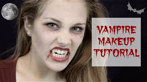 Vampire Makeup Tutorial For Halloween Youtube