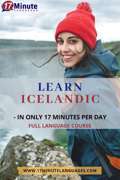 Learn Icelandic - In only 17 minutes per day. Full language course ...