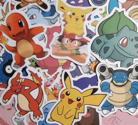 Naklejki Z Pokemonami Naklejek Pokemon Nr Chocznia Kup Teraz