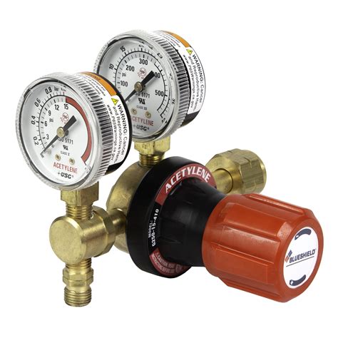 Medium Duty Single Stage Acetylene Regulator Cga