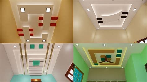 Designer Gypsum False Ceiling For Hall And Bedroom Simple Ceiling