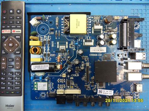 Прошивка HAIER 32 SMART TV BX Шасси (Main Board): CV6683H-C42