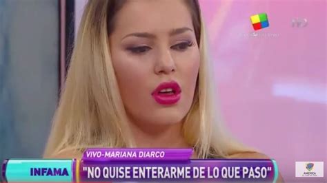 El Drama De Mariana Diarco Me Quise Tirar Desde Un Balcón