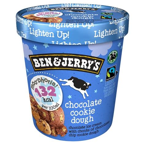 Ben And Jerrys Ice Cream Moo Phoria Chocolate Cookie Dough 465ml Tesco