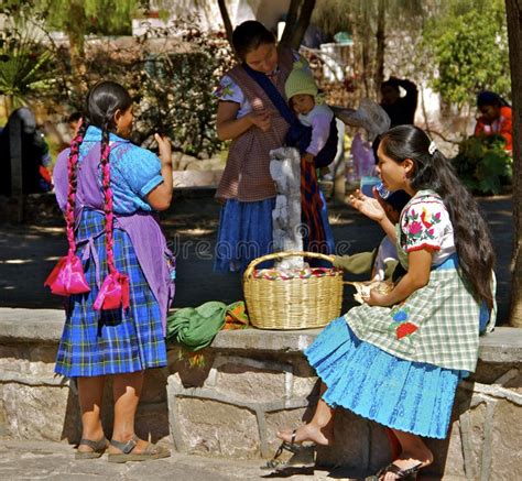 Zapotec Women Editorial Photography Image Of Native 35576497