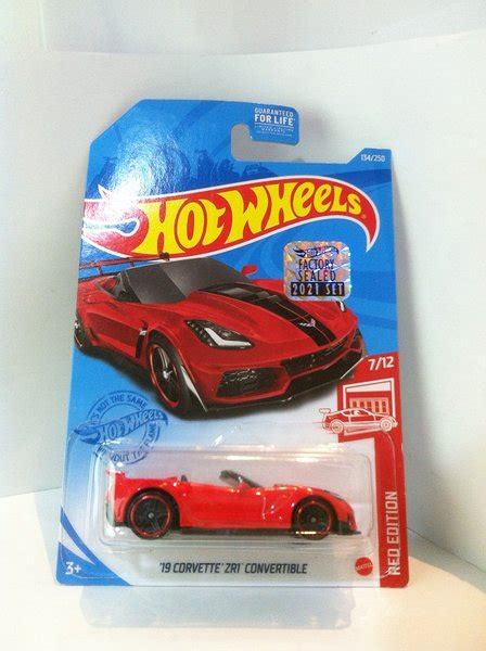 Jual Hot Wheels 2021 Red Edition Mini Collection 7 19 Corvette Zr1 Convertible Target Fs By