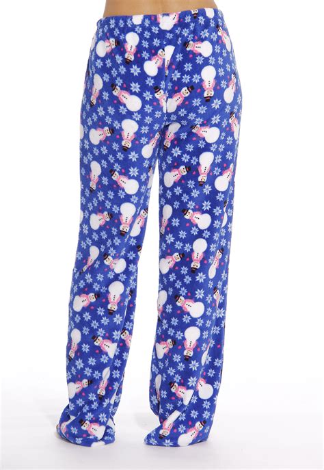 Just Love Womens Plush Pajama Pants Soft And Cozy Lounge Pants In