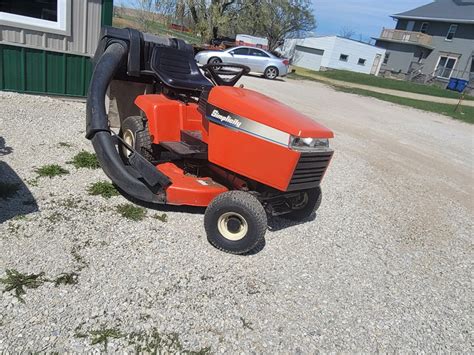Obrien Auctioneers Online Auctions Simplicity Rider 125 Lth W Deck