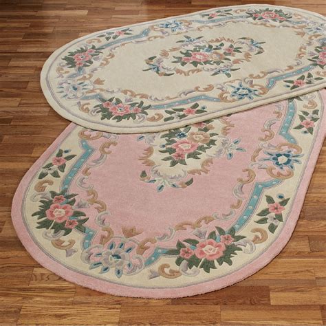 Serena Aubusson Ii Oval Area Rug 53 X 83 Oval Touch Of Class