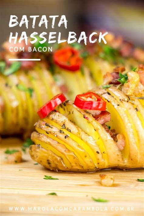 Batatas Hasselback Aprenda A Maravilhosa Receita Aqui