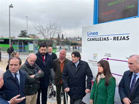 Una nueva línea de EMT une los barrios de Canillejas y Rejas recorrido