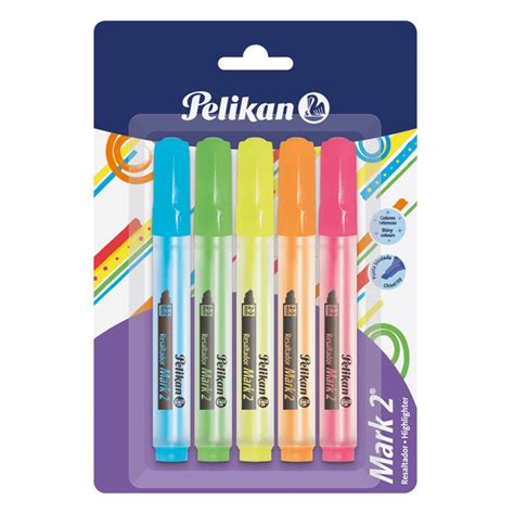 Resaltador Mark 2 Pelikan 5 Colores Comsucre Online