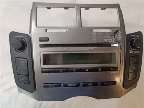 Toyota Yaris Autoradio Cd Player Original D Eur