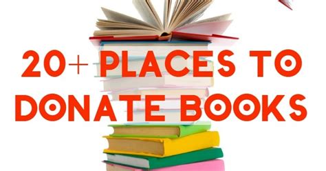 21 Places To Donate Books For Children