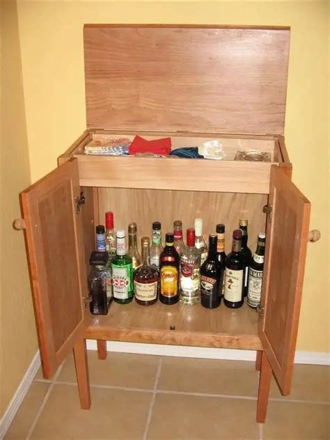 26 DIY Liquor Cabinet Plans And Ideas You Can Build Handy Keen