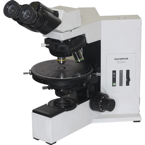 Olympus Bx Polarized Light Microscope Binocular Lab Equipment