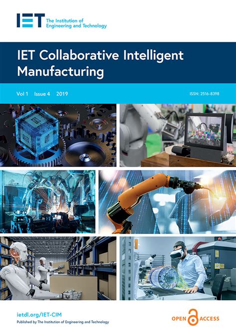 Iet Collaborative Intelligent Manufacturing Vol No