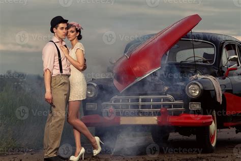 Vintage Couple Stock Photo At Vecteezy