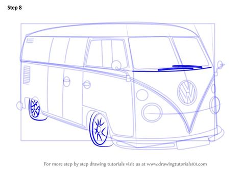 Learn How To Draw Volkswagen Van Other Step By Step Drawing