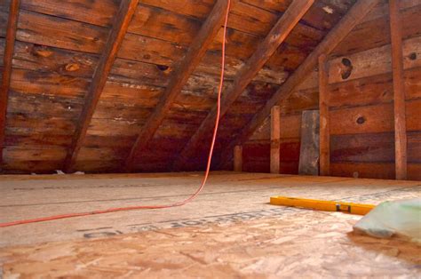 In The Little Yellow House We Have An Attic Floor