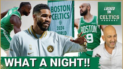 Jayson Tatum Hot Shooting Boston Celtics Blow Out New York Knicks On