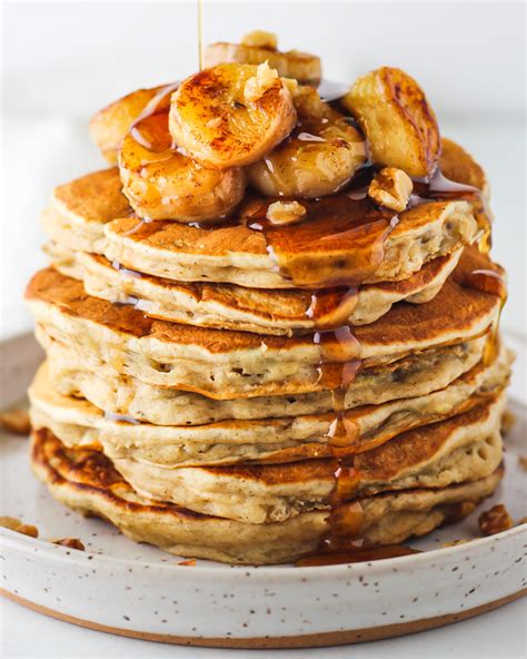 Banana Pancakes - It's All Good Vegan