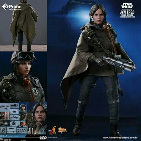 Jyn Erso Deluxe Edition Star Wars Rogue One Hot Toys Original Prime Colecionismo