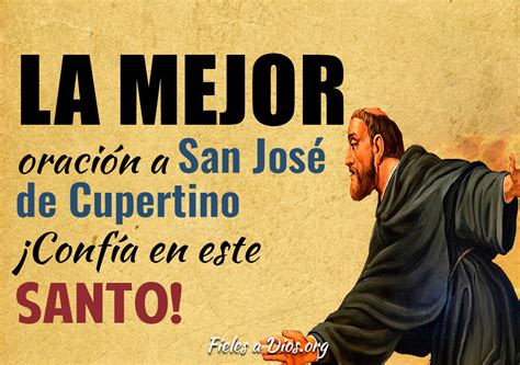 La Mejor Oración a San José de Cupertino ¡Confía en este Santo ...