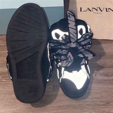 Lanvin Shoes Lanvin Curb Reflective Sneakers Poshmark