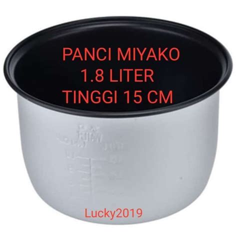 Jual Panci Teflon Magicom Rice Cooker Miyako 1 8 Liter Inner Pot 1 8l