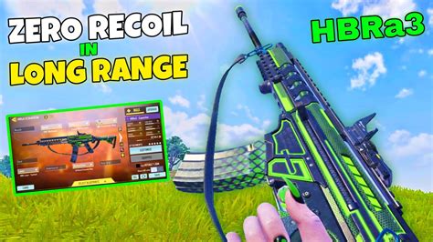 Zero Recoil Long Range Best Hbra Gunsmith Cod Mobile Solo Vs Squad