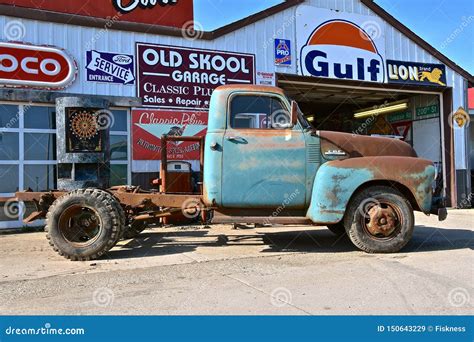 Old Rusty Gmc Truck Editorial Stock Image Image Of Used 150643229