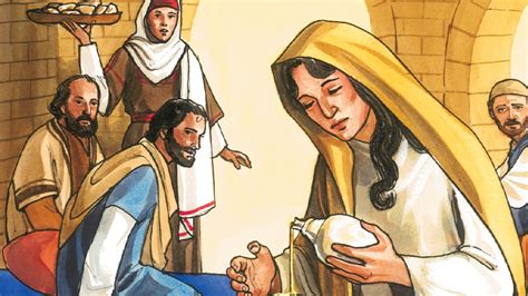 75 Mary Anoints Jesus Feet Youtube