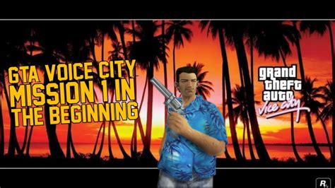 Gta Vice City Intro Mission 1 In The Beginning Hd Gta Vice