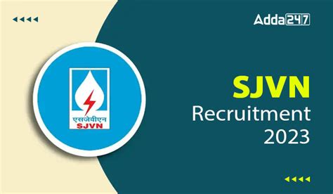 Sjvn Recruitment 2023 Out Apply Online For 400 Apprentices