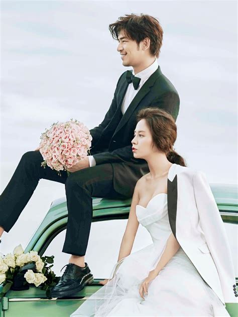 Song Ji Hyo And Chen Bolin Wedding Photoshoot