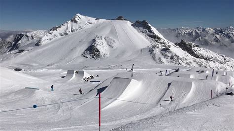 Skifahren Am Hintertuxer Gletscher Im Herbst 2017 YouTube