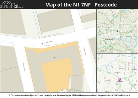 N1 7NF Is The Postcode For Provost Street Hackney Greater London