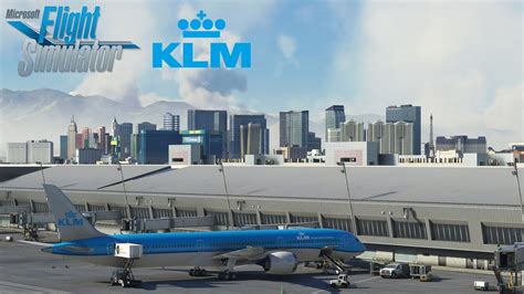 Msfs K Full Flight Amsterdam Schiphol Eham Las Vegas