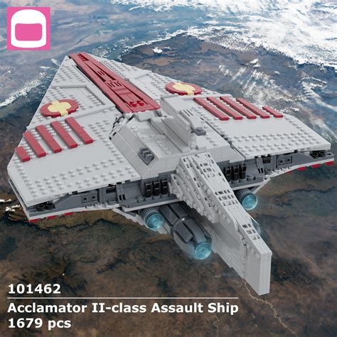 LEGO Acclamator I-class Assault Ship Instructions / ky-e bricks