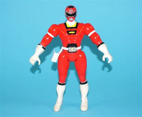 Mmpr Power Rangers Turbo Red Turbo Ranger 1997 Bandai Boonsart Shop