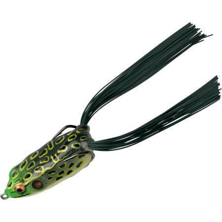 A Green And Black Lure On A White Background