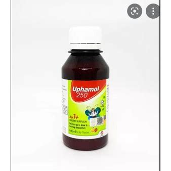 UPHAMOL PCM 250mg Syrup 100ml Fruity Shopee Malaysia